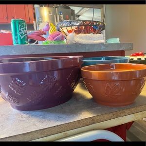 Pioneer Woman 3 piece mixing bowls